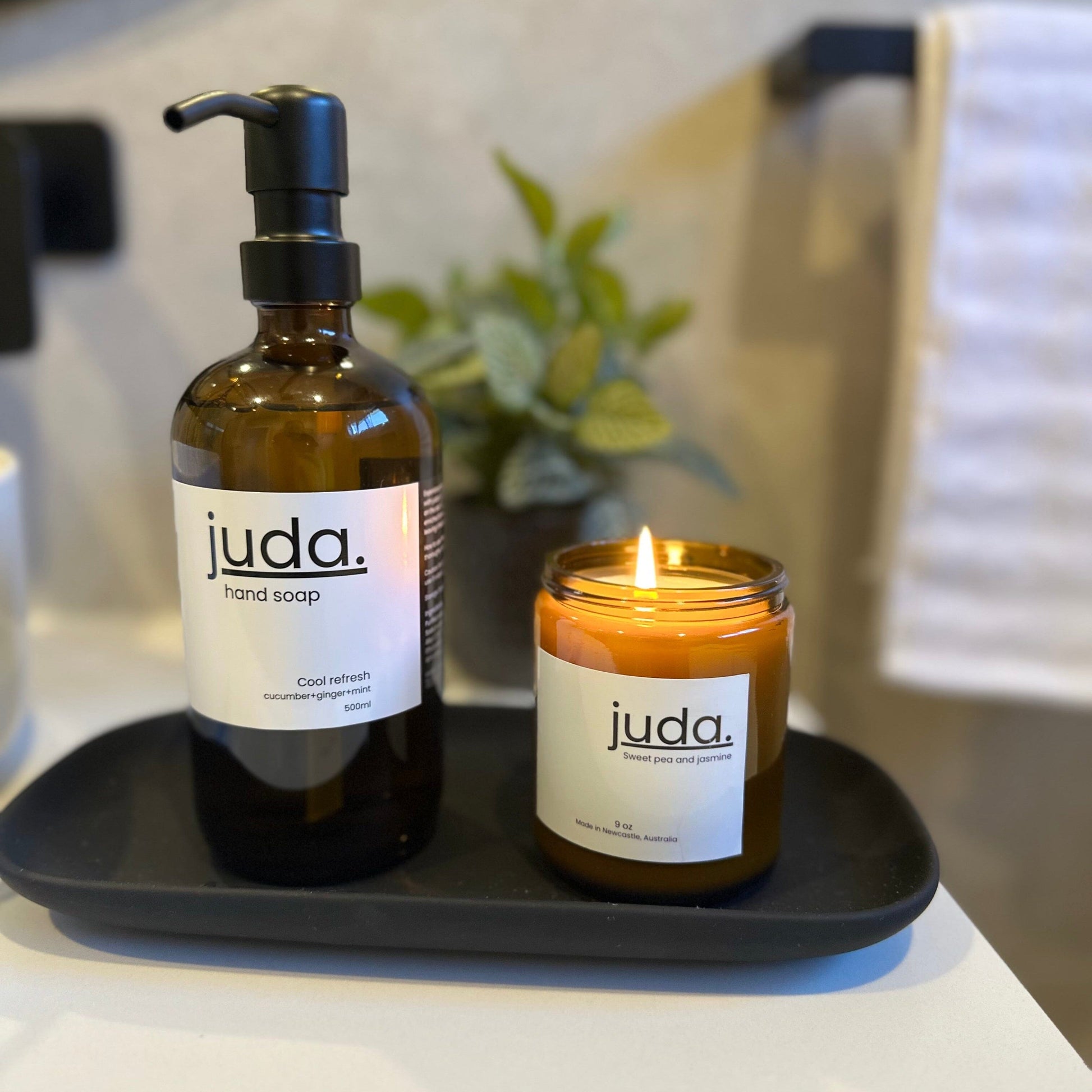 Japanese Honeysuckle Candle Candle juda. Home 