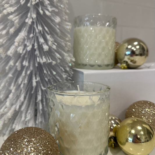 Limited Edition Christmas Candle Pack – Gingerbread House & Candy Cane Candle juda. Home 